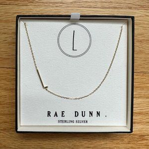 RAE DUNN INITIAL NECKLACE 'L'